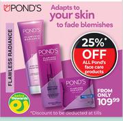 Pond's Flawless Radiance Face Care Products-Each