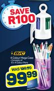 Bic 4 Colour Mega Case