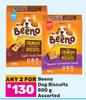 Beeno Dog Biscuits Assorted-For Any 2 x 800g
