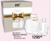 Montblanc Signature Gift Set EDP-90ml Plus EDP 30ml