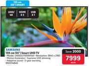 Samsung 139cm (55") Smart UHD TV UA55DU7000KXXA