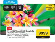 TCL 164cm (65") Smart QLED Google TV 65C655