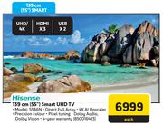 Hisense 139cm (55") Smart UHD TV 55A6N