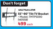 Ultra Link 55"-90" Tilt TV Bracket TMTP5090