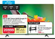 TCL 215cm (85") Smart QLED Google TV 85C655