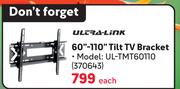 Ultra Link 60"-110" Tilt TV Bracket UL-TMT60110