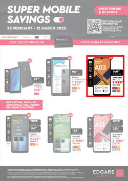 Edgars Mobile : Super Mobile Savings (28 February - 12 March 2023), page 2