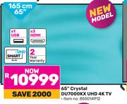 Samsung 165cm (65") Crystal DU7000KX UHD 4K TV