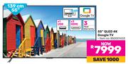 TCL 139cm (55") QLED 4K Google TV