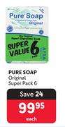 Pure Soap Original Super Pack-6 Pack