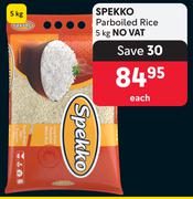 Spekko Parboiled Rice-5Kg Each