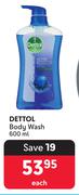 Dettol Body Wash-600ml