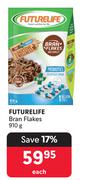 Futurelife Bran Flakes-910g Each