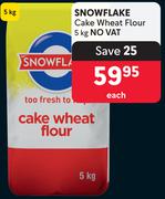 Snowflake Cake Wheat Flour-5Kg Each