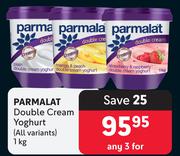 Parmalat Double Cream Yoghurt (All Variants)-For 3 x 1Kg