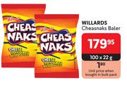 Willards Cheasnaks Baler-100 x 22g