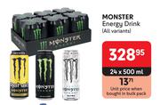 Monster Energy Drink (All Variants)-24 x 500ml