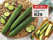English Cucumbers-For 3