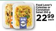 Food Lover's Coleslaw Or Coronation Salad-250g Each