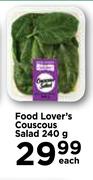 Food Lover's Cous Cous Salad-240g Each