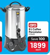 Aro 8L Coffee Percolator-Each