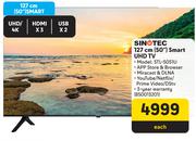 Sinotec 127cm (50") Smart UHD TV STL-50S1U