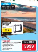 Toshiba 139cm (55") Smart QLED TV 55C450MN