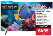 Hisense 147cm (58") Smart UHD TV 58A6N