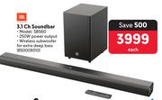 JBL 3.1 Ch Soundbar SB560