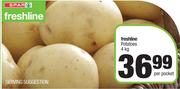 Spar Freshline Potatoes-4Kg Per Pocket