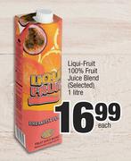 Liqui Fruit 100% Fruit Juice Blend (Selected)-1Ltr Each