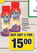 Danone Yogi Sip Drinking Yoghurt(Selected)-For Any 2 x 250g