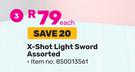 Zuru X-Shot Light Sword Assorted-Each