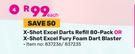 Zuru X-Shot Excel Darts Refill 80 Pack Or X-Shot Excel Fury Foam Dart Blaster-Each