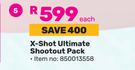 Zuru X-Shot Ultimate Shootout Pack-Each