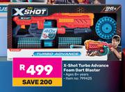 Zuru X-Shot Turbo Advance Foam Dart Blaster