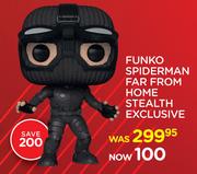 Funko Spiderman Far From Home Stealth Exclusive