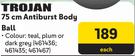 Trojan 75cm Antiburst Body Ball-Each