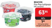 Beacon Fizz Pop Lollipops (All Variants)-40's