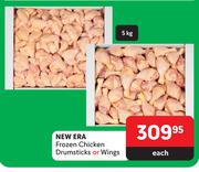 New Era Frozen Chicken Drumsticks Or Wings-5Kg Each