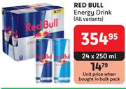 Red Bull Energy Drink (All Variants)-24 x 250ml