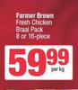 Farmer Brown Fresh Chicken Braai Pack 8 Or 16-Piece-Per Kg
