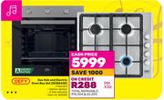 Defy Gas Hob & Electric Oven Box Set DCB843E