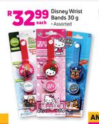 Disney Wrist Bands (Assorted)-30g Each 