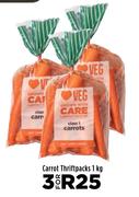 Carrot Thriftpacks-For 3 x 1kg