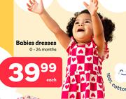 Babies Dresses (0-24 Months)-Each