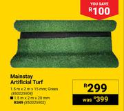 Mainstay Artificial Turf  850025902-1.5m X 2m X 20mm