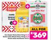 Ace Super Maize Meal 10Kg+Sasko Cake Wheat Flour 10Kg+Great Value Sunflower Oil 5L-All For
