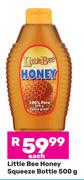 Little Bee Honey Squeeze Bottle-500g Each