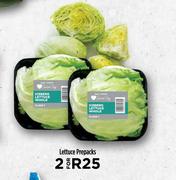 Lettuce Prepacks-For 2